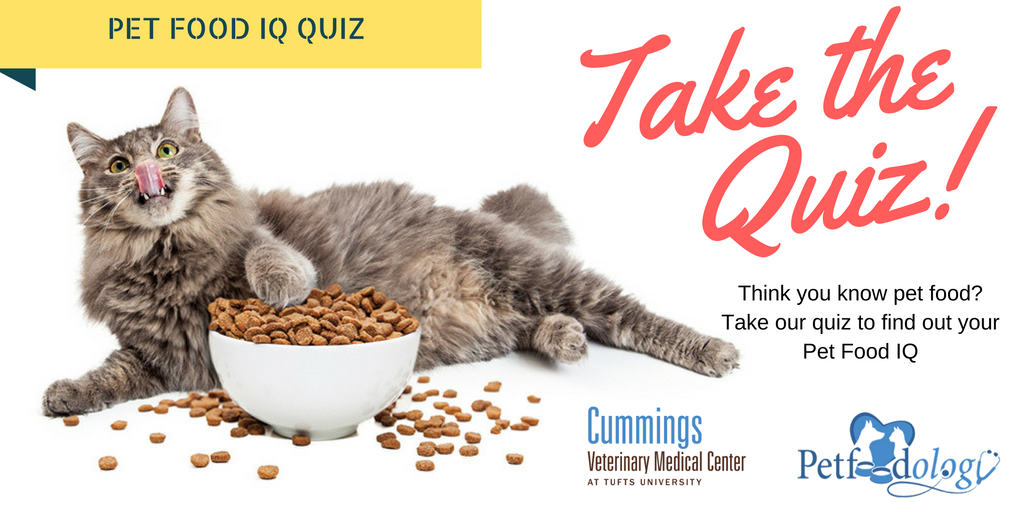What's your Pet Food IQ? – Clinical Nutrition Service at Cummings School